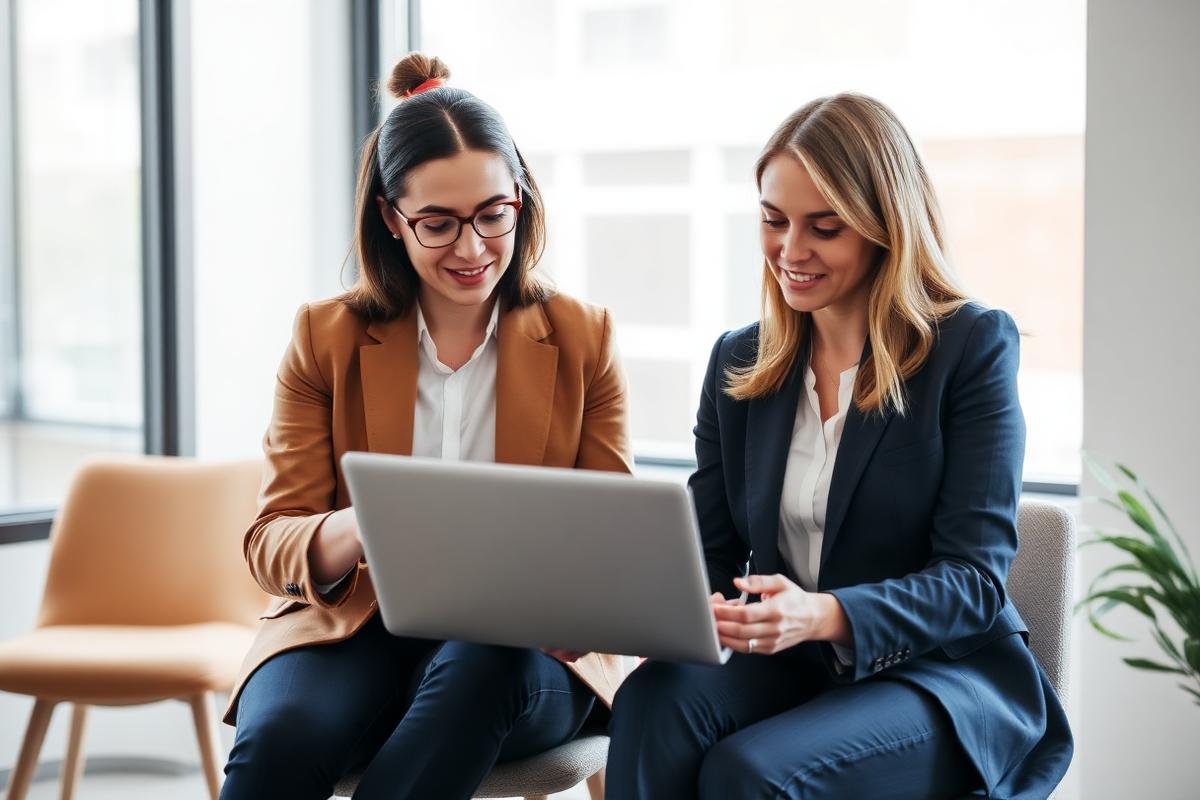 Equipe da Credit Life Plus analisando um relatório de crédito no escritório em Newark